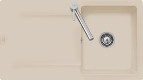 Villeroy & Boch Siluet 50 Einbau Becken reversibel almond