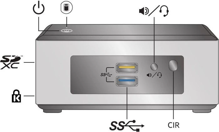 Intel NUC Kit - Pinnacle Canyon - NUC5CPYH