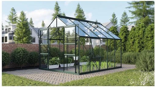 Vitavia Meridian 2 8300 ESG 3mm Gewächshaus smaragd
