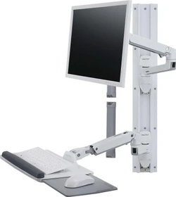 Ergotron LX Wandmontagesystem weiß