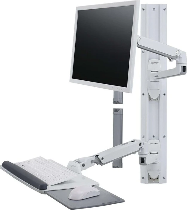 Ergotron LX Wandmontagesystem weiß