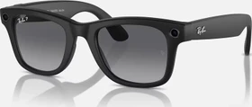 Ray-Ban RW4006 Meta Wayfarer 50mm shiny black/clear