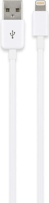 Wentronic Goobay Lightning/USB-A Lade- und Synchronisationskabel 2.0m weiß