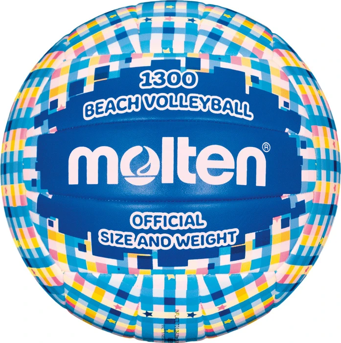 Molten V5B1300 Beachvolleyball cyan/blue