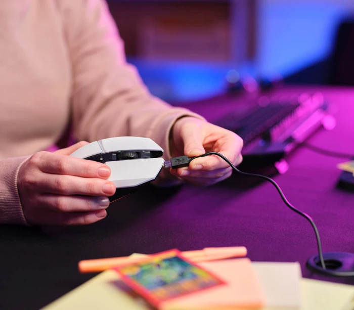 Trust Gaming GXT 110W Felox Wireless Gaming Mouse weiß, USB