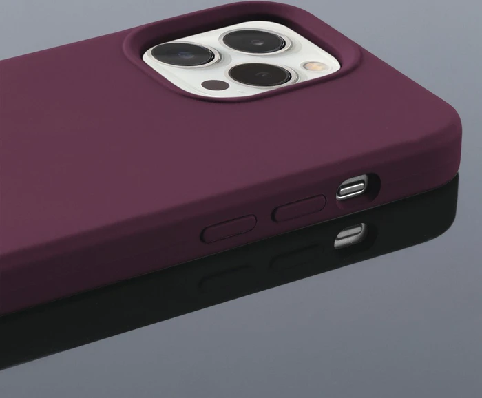 Hama Cover MagCase Finest Feel Pro für Apple iPhone 13 Pro Bordeaux