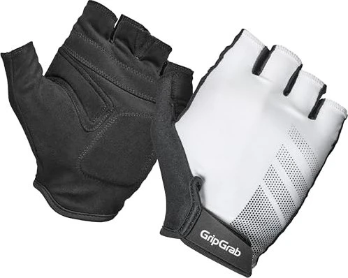 GripGrab Ride RC Lite Padded Summer Fahrradhandschuhe weiß