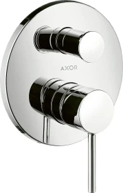 Hansgrohe Axor Starck Wannenmischerarmatur mit Pingriff brushed brass