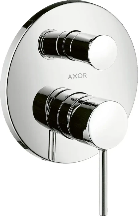 Hansgrohe Axor Starck Wannenmischerarmatur mit Pingriff brushed brass