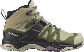 Salomon X Ultra 4 Mid GTX alfalfa/deep lichen green/almond milk (Damen)