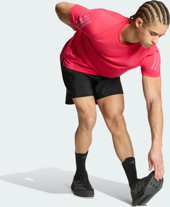 adidas Adi365 Climacool Laufshirt kurzarm power pink (Herren)