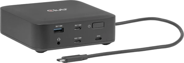 Club 3D 12-in-1 Quad DisplayLink Docking Station, USB-C 3.1 [Stecker]