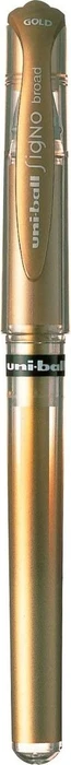 Uni-Ball Signo Broad UM-153 Metallic Gelroller sortiert, 4er-Set, Etui