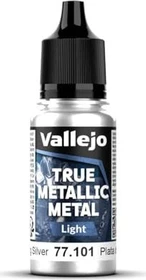 Vallejo True Metallic Metal Light sterling silver, 18ml