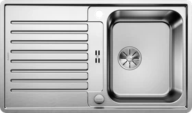 Blanco Classic Pro 45 S-IF InFino Becken reversibel mit Ablauffernbedienung edelstahl seidenglanz