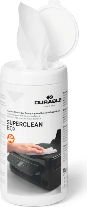 Durable Superclean Box 100 Kunststoffreinigungstücher