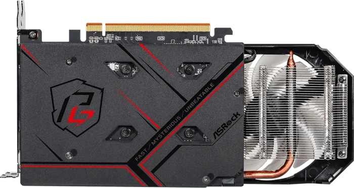 ASRock Radeon RX 6500 XT Phantom Gaming 8G OC, RX6500XT PG 8GO, 8GB GDDR6, HDMI, DP
