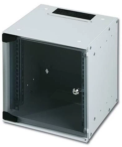 Digitus DN-10 05-U 10" Wandschrank 6HE, Sicherheitsglastür, IP2X, 300mm tief