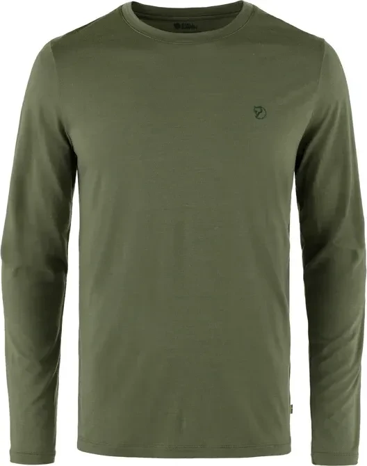 Fjällräven Abisko Wool Funktionsshirt langarm laurel green (Herren)