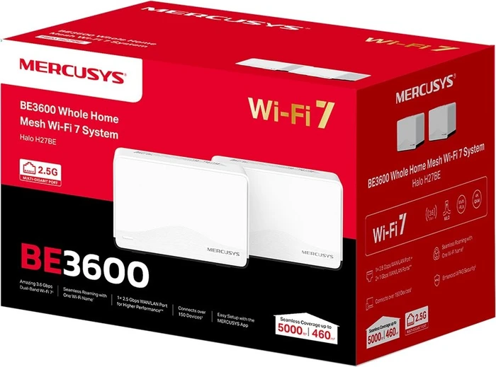Mercusys Halo H27BE, BE3600, 2er-Pack