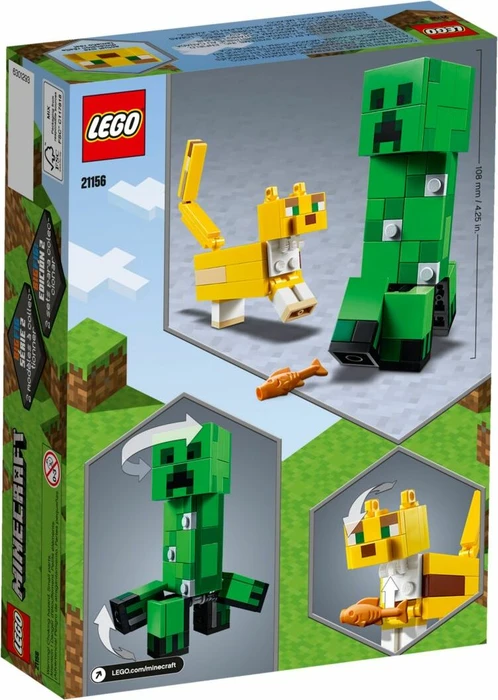 LEGO Minecraft - BigFig Creeper und Ozelot