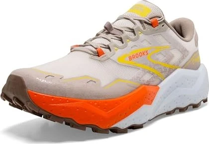 Brooks Caldera 7 white sand/chateau grey/yellow (Herren)