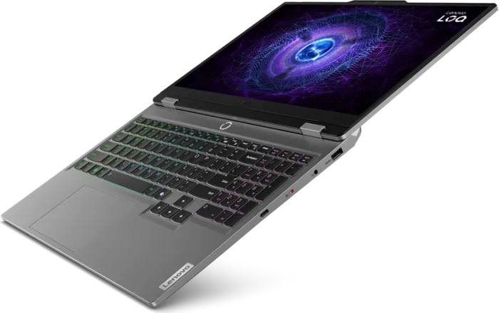 Lenovo LOQ 15IAX9, Luna Grey, Core i5-12450HX, 16GB RAM, 1TB SSD, GeForce RTX 4060, DE