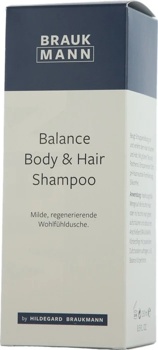 Hildegard Braukmann Brauk-mann Balance Body & Hair Shampoo, 250ml