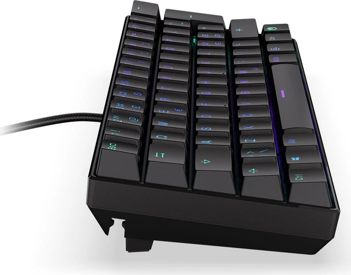 Endorfy Thock Compact Wireless Red, PBT, LEDs RGB, hot-swap, Kailh Box RED, USB/Bluetooth, ND