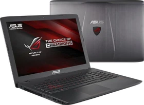ASUS ROG schwarz GL552VW-CN274T, schwarz/silber, Core i7-6700HQ, 8GB RAM, 128GB SSD, 1TB HDD, GeForce GTX 960M, DE