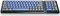 Mountain Mineral Keycap Set, Kunststoff (PBT) Double-Shot, grau/blau, 113 Tasten (104+9), ANSI-US Vorschaubild