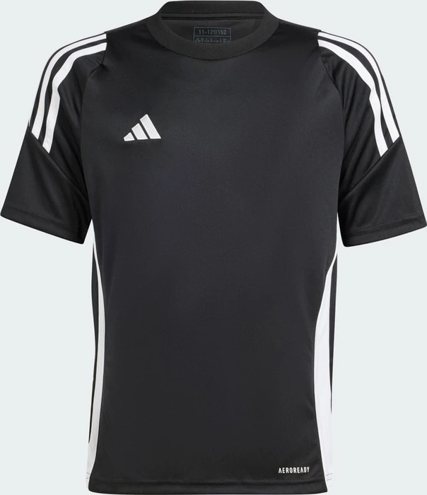 adidas Tiro 24 Trikot kurzarm schwarz/weiß (Junior)
