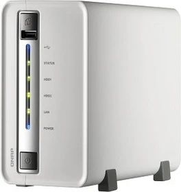 QNAP Turbo Station TS-212, 256MB RAM, 1x RJ-45 1000Base-T, 3x USB-A 2.0