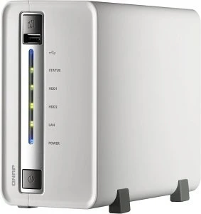 QNAP Turbo Station TS-212, 256MB RAM, 1x RJ-45 1000Base-T, 3x USB-A 2.0