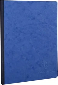 Clairefontaine Notizbuch blau, A5, glatt, Hardcover, 96 Blatt