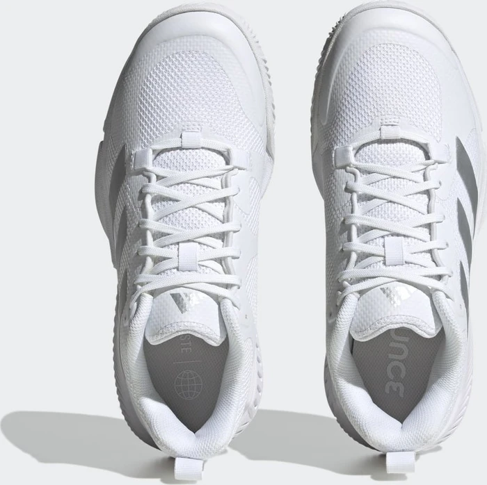 adidas Court Team Bounce 2.0 cloud white/silver metallic/grey one