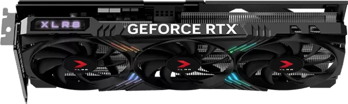 PNY GeForce RTX 4070 XLR8 Gaming Verto Epic-X RGB Overclocked Triple Fan, 12GB GDDR6X, HDMI, 3x DP