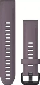 Garmin Ersatzarmband QuickFit 20 Silikon violett/schwarz
