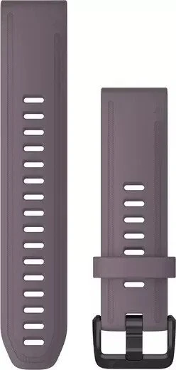 Garmin Ersatzarmband QuickFit 20 Silikon violett/schwarz