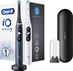 Oral-B iO Series Duo 7N white alabaster/black onyx + 2. Handstück