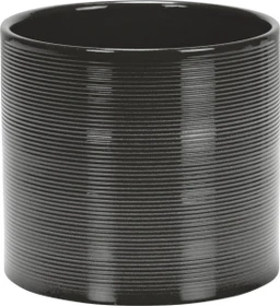 Scheurich 828 Übertopf 23cm glass grey