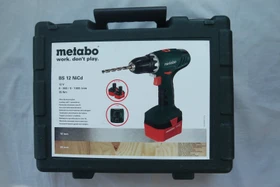 Metabo BS 12 NICD Akku-Bohrschrauber inkl. Koffer + 2 Akkus 1.7Ah