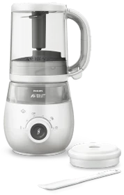 Philips Avent SCF883/02 4-In-1-Dampfgarer mit Mixer Babykostzubereiter