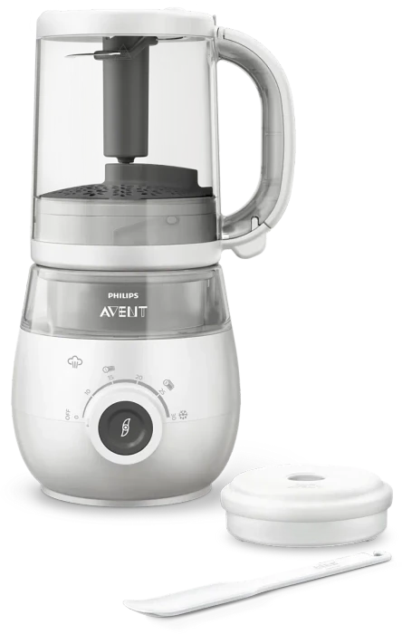 Philips Avent SCF883/02 4-In-1-Dampfgarer mit Mixer Babykostzubereiter