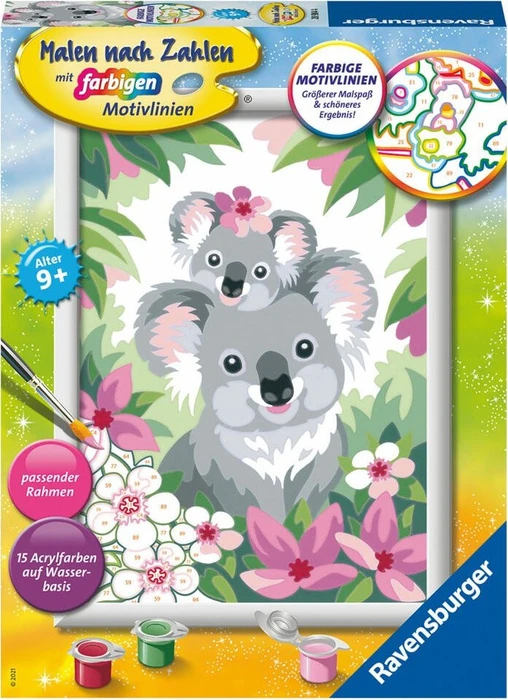 Ravensburger Malen nach Zahlen Süße Koalas