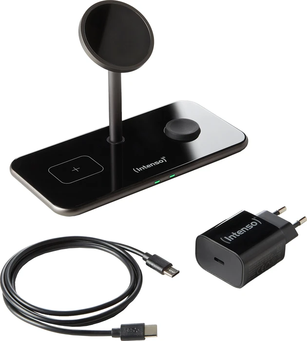 Intenso 3in1 Magnetic Wireless Charger MB13 schwarz