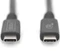 Digitus USB4 Kabel, 40Gb/s, 8K60Hz, 240W PD, USB-C Stecker auf USB-C Stecker, schwarz, 1m Vorschaubild