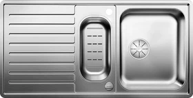 Blanco Classic Neo Pro 6 S-IF InFino Einbau Becken reversibel mit Ablauffernbedienung edelstahl seidenglanz inkl. Zubehör