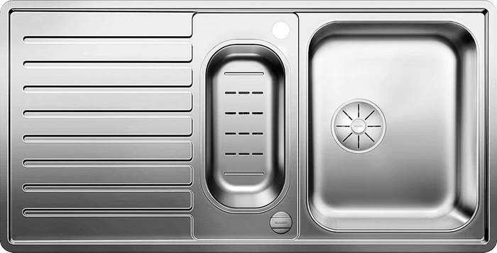 Blanco Classic Neo Pro 6 S-IF InFino Einbau Becken reversibel mit Ablauffernbedienung edelstahl seidenglanz inkl. Zubehör
