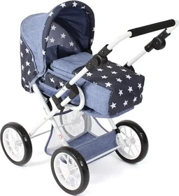 Bayer Chic 2000 Leni 2in1 Kombipuppenwagen Sternchen navy